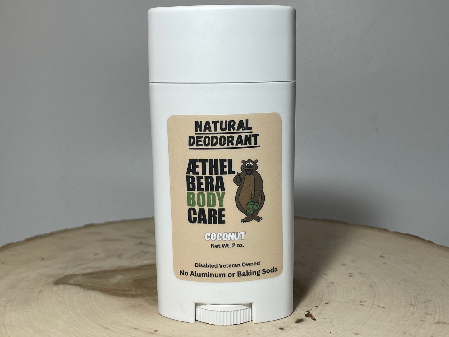 Natural Aluminum-Free Deodorant - Coconut