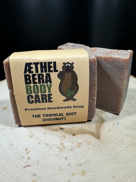 The Tropical Scot Natural Soap Bar (Coconut)
