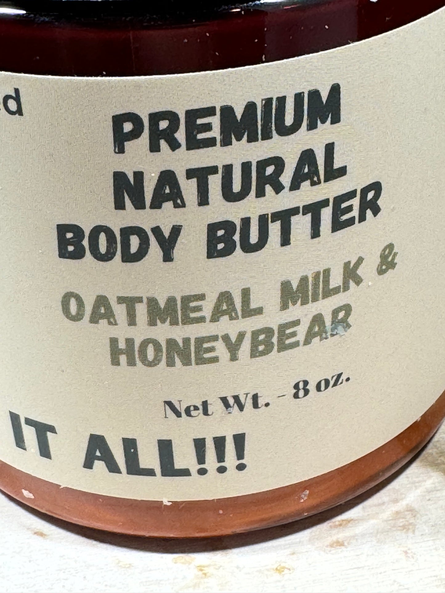 Oatmeal Milk & Honeybear Body Butter - 8 oz.