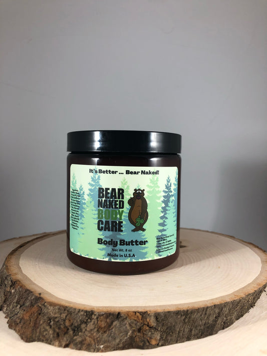 "Bear Naked" Body Butter (Unscented) - 8 oz.