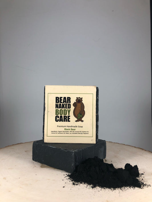 "Peat Bog" Black Soap with Activated Charcoal