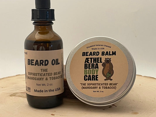 Beard Balm - "Auld Oak & Ember" 2 oz.
