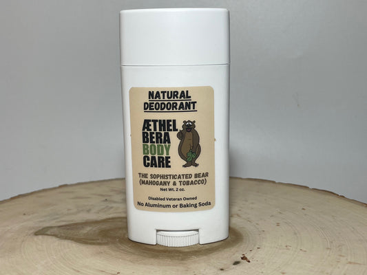 Natural Aluminum-Free Deodorant (Auld Oak & Ember)