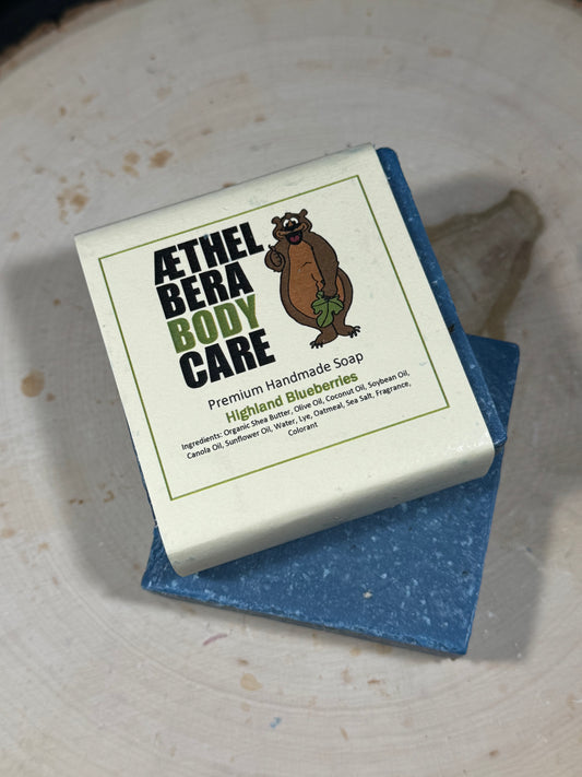 Highland Blueberries Natural Soap