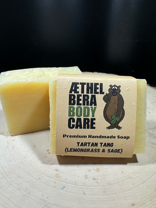 "Tartan Tang" Soap Bar (Lemongrass Sage)