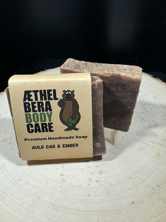 "Auld Oak & Ember" Goat Milk Soap Bar