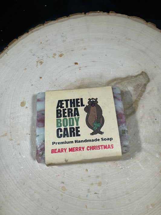 "Beary Merry Christmas" Soap Bar