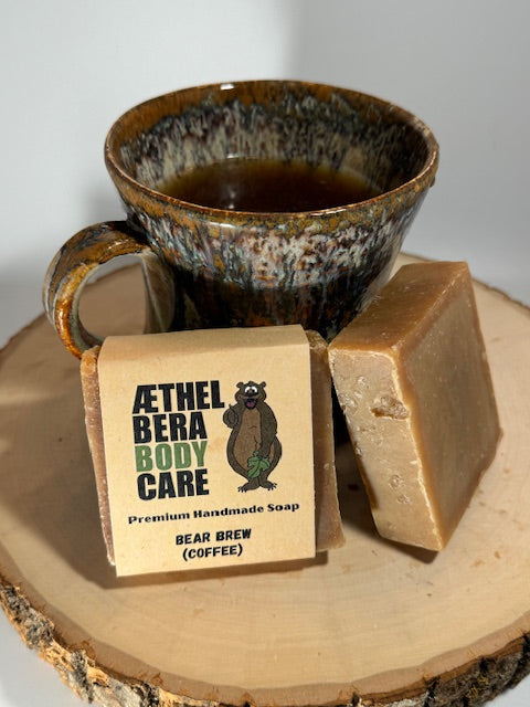 "Bear Brew" Natural Soap (Fresh Coffee)