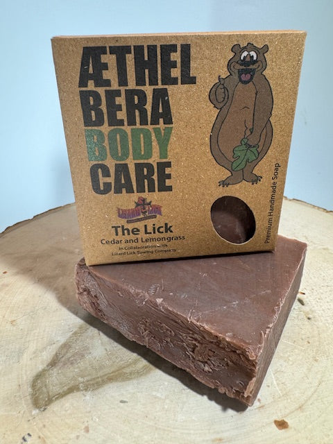 "The Lick" Natural Soap (Cedar & Lemongrass)